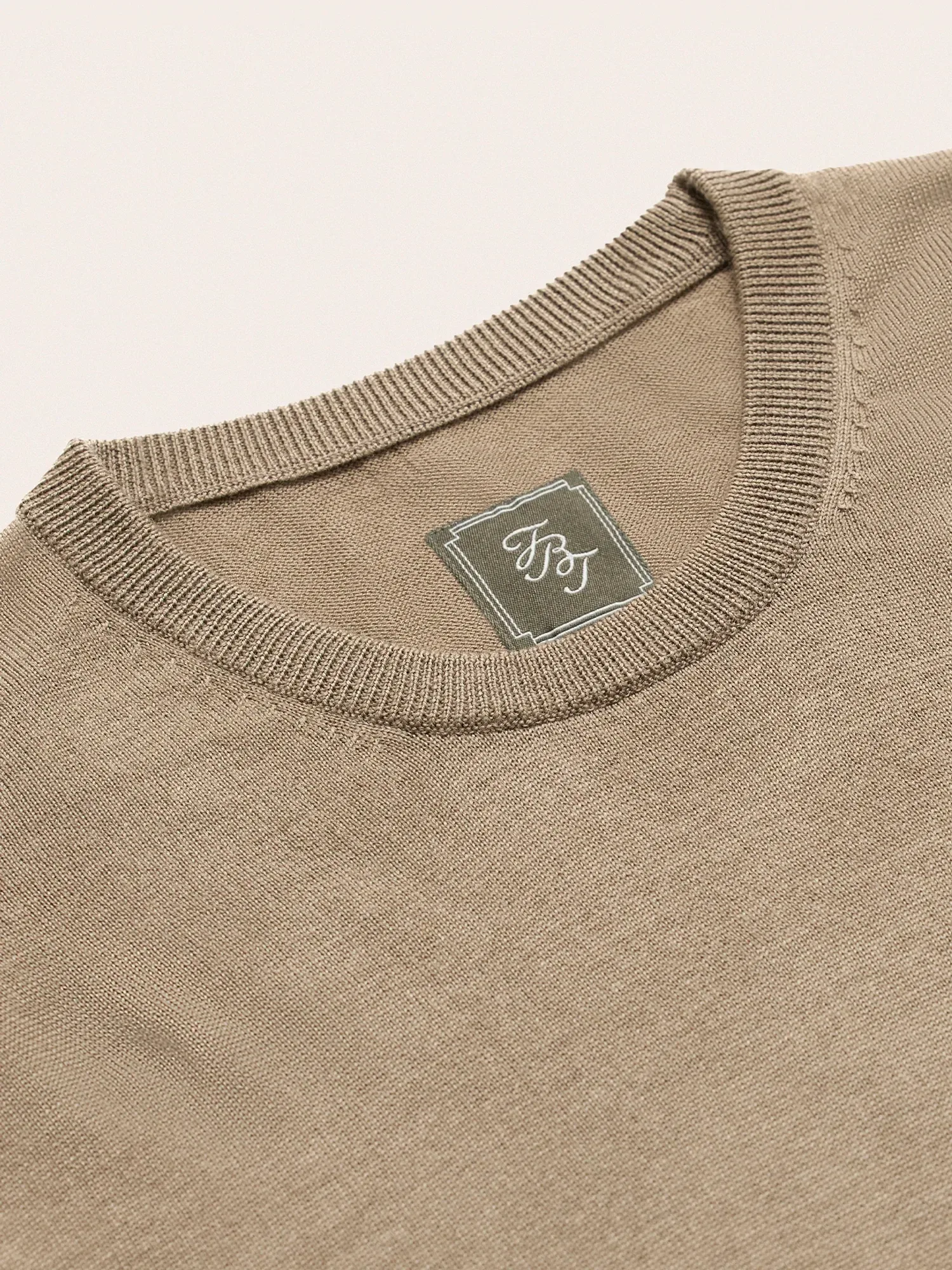 Mushroom Sweater Knit Tee