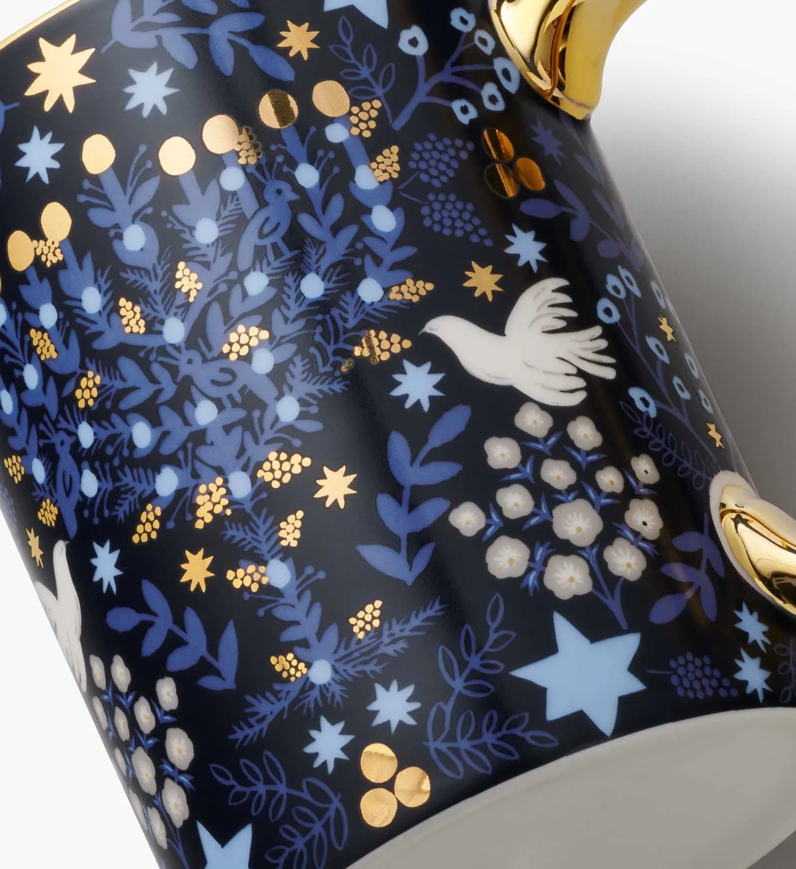 Holiday Porcelain Mug – Laurel Menorah