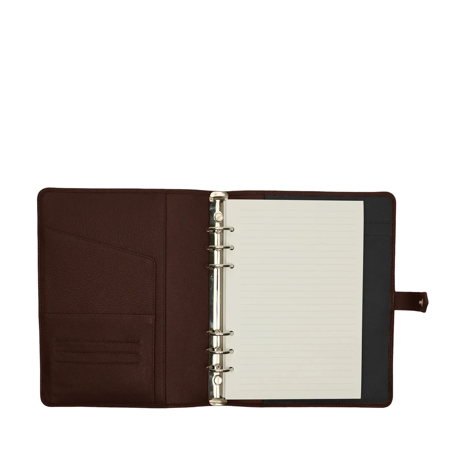 A5 Binder Journal Brown
