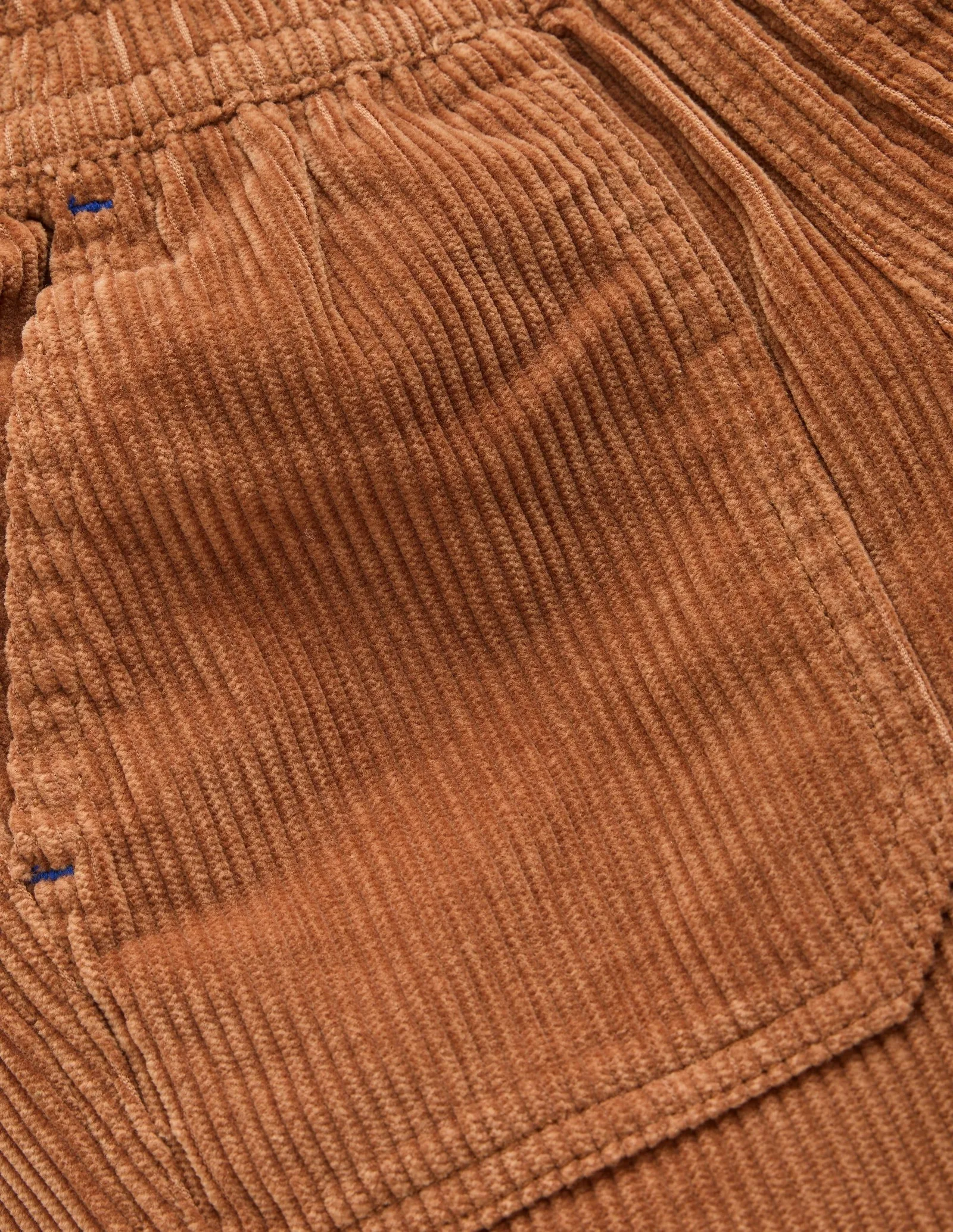 Pull-on Cord Pants-Ginger
