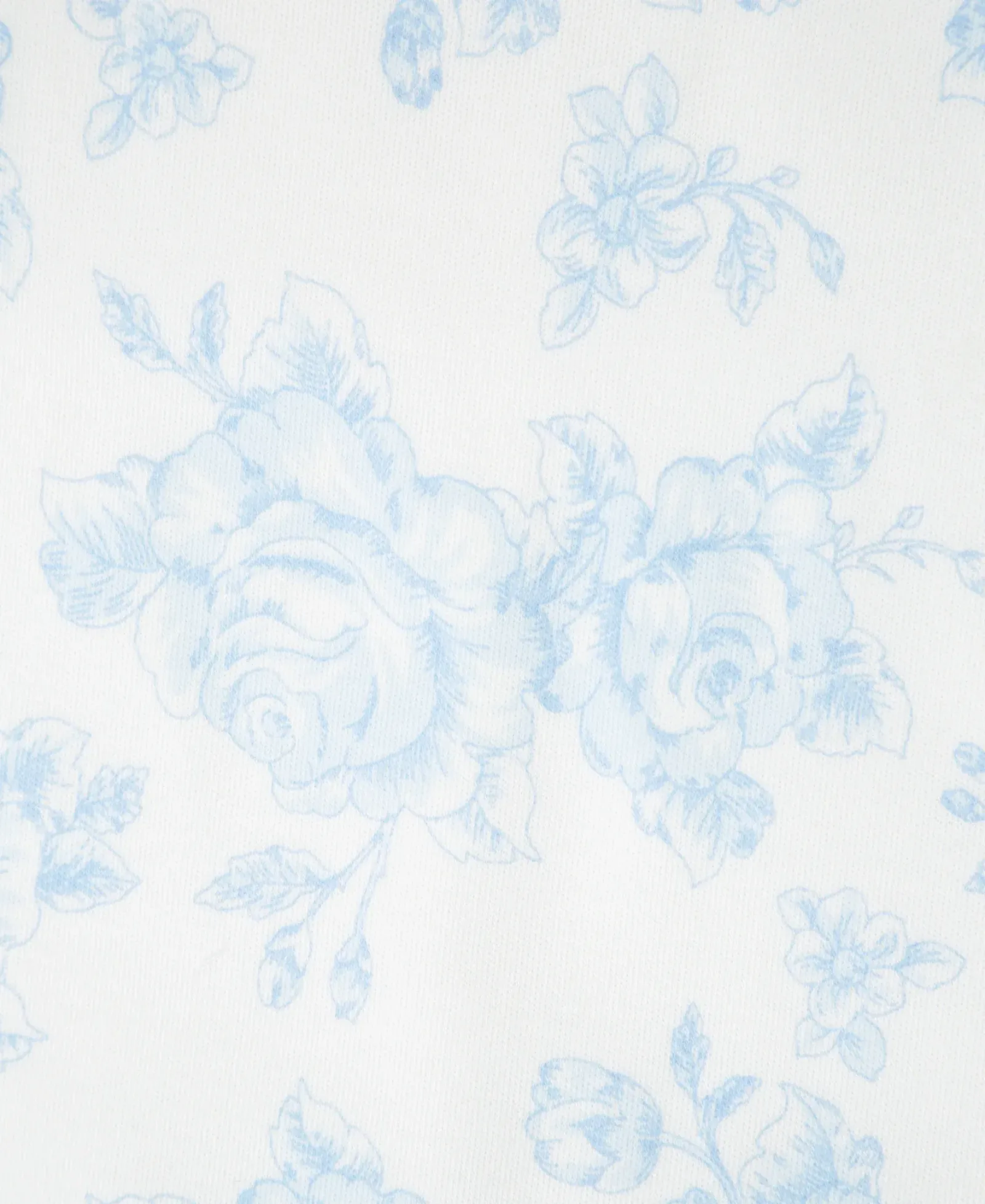 Blue Roses Bib & Burp Set