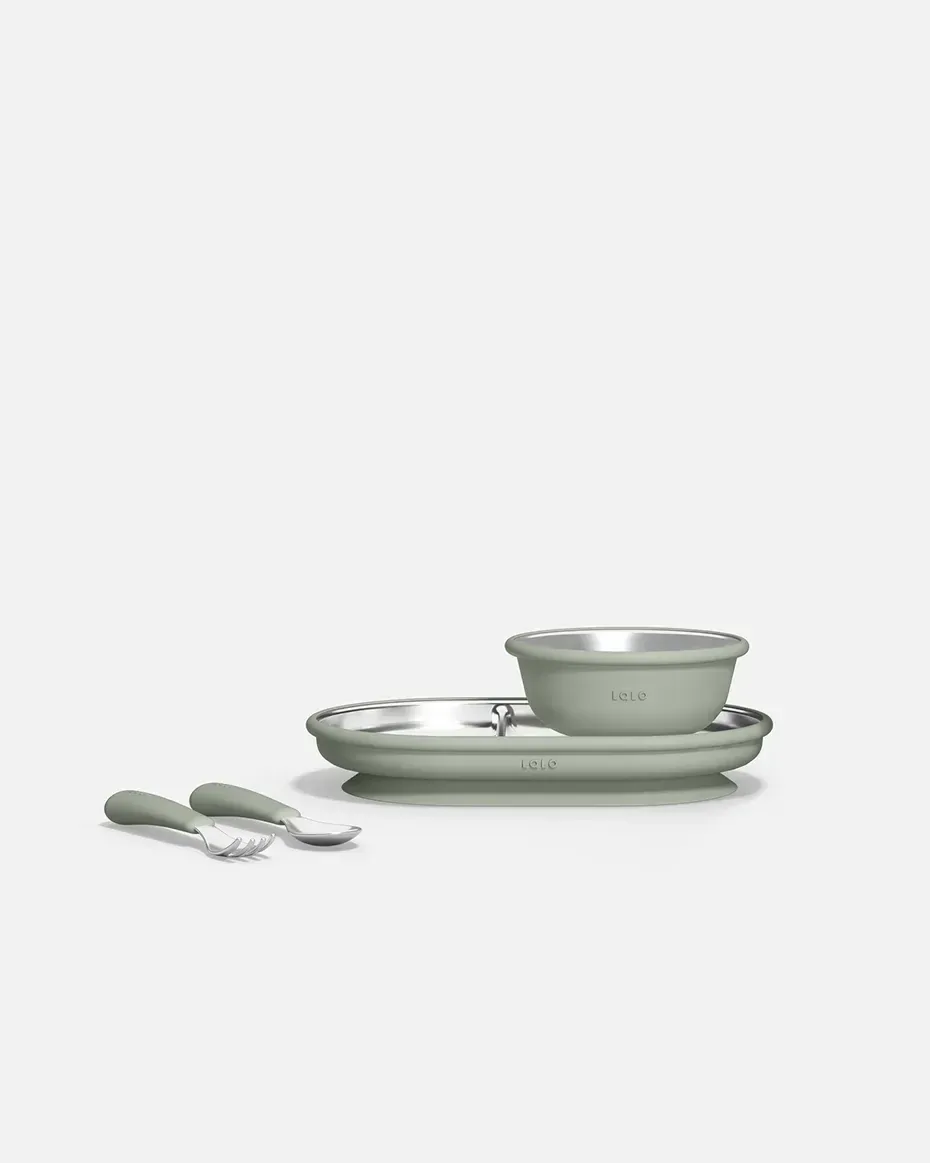 Stainless Mealtime Essentials – 4pc Set