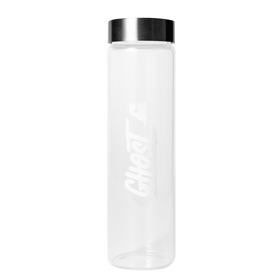 GHOST® GLASS WATER BOTTLE – CLEAR