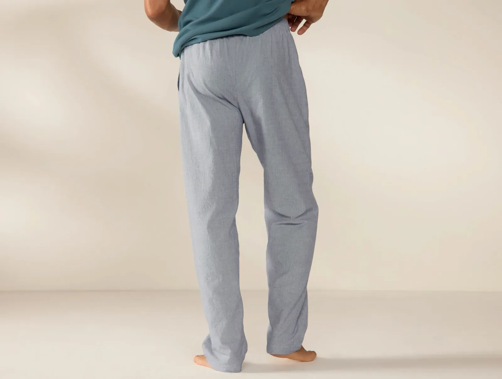 Men's Organic Crinkled Pajama Pants – Renewed