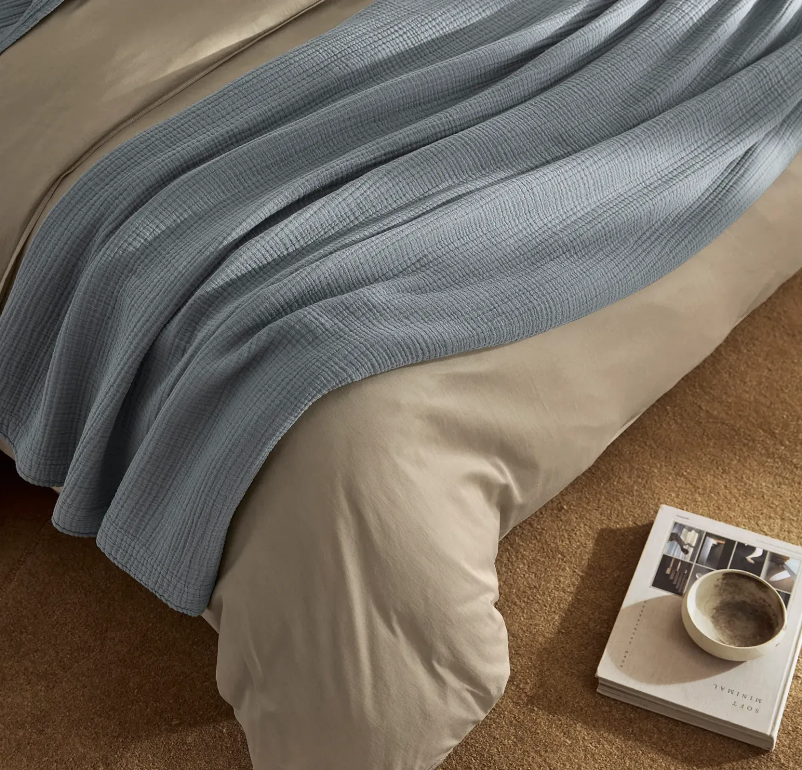 Dream Bed Blanket – Bluestone