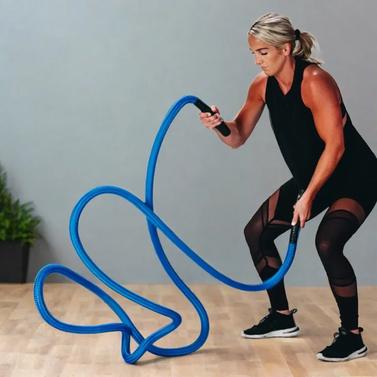 Hyper Rope® Anchor-Optional Weighted Battle Rope