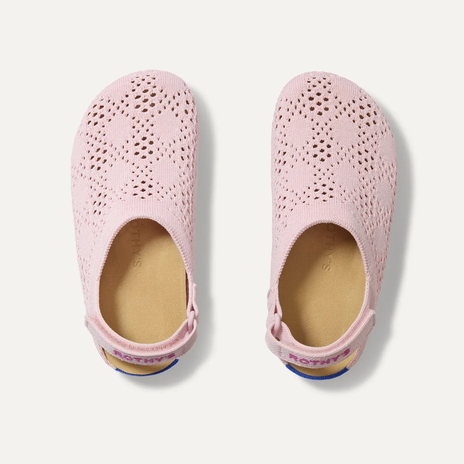 The Kids Clog – Pink Crochet