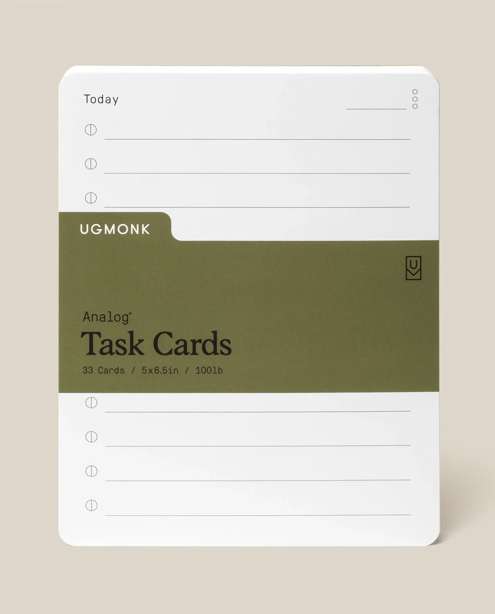 Analog Task Cards – Large