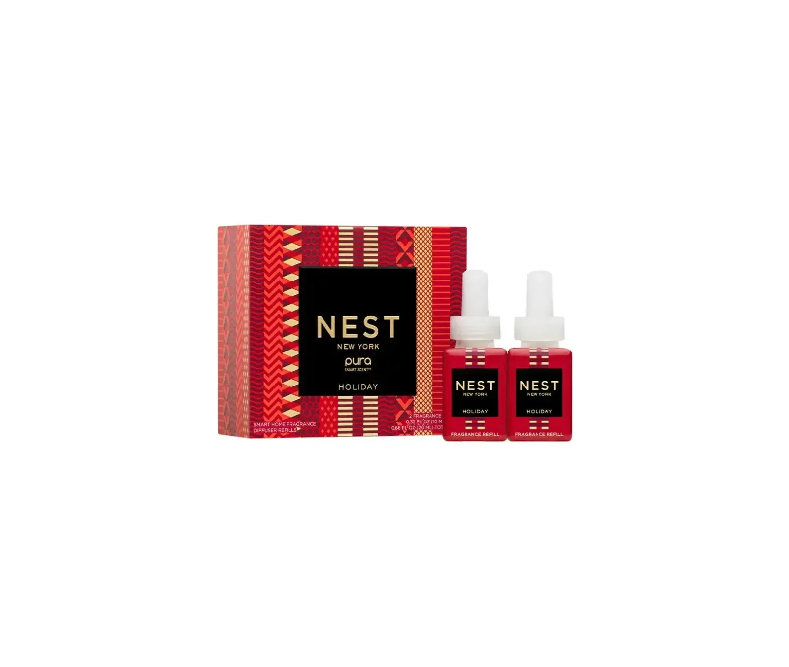 Holiday Refill Duo for NEST x Pura Smart Home Fragrance Diffuser – Smart Vials
