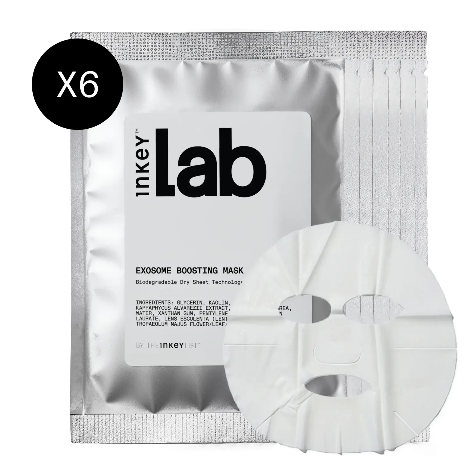 Exosome Boosting Dry Sheet Masks – Pack of 6