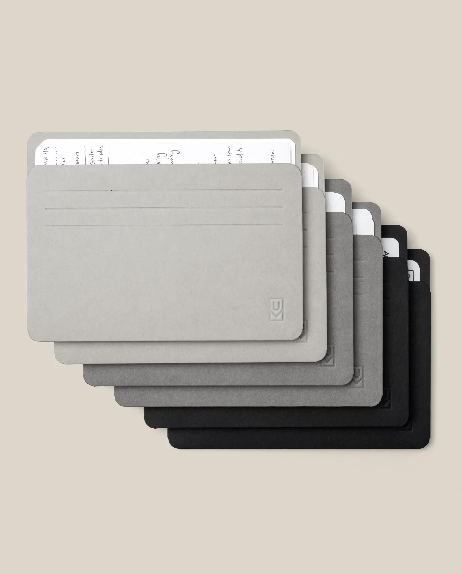 Analog Card Sleeves – Large (Monochromatic)