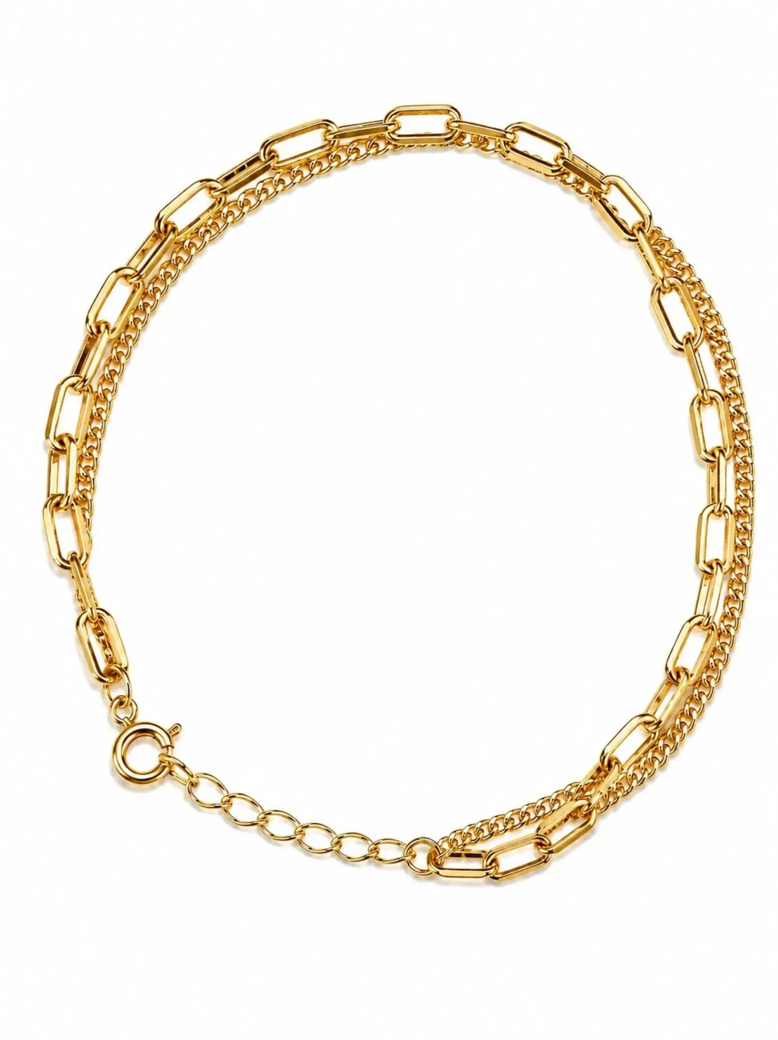 Layered Chain Bracelet