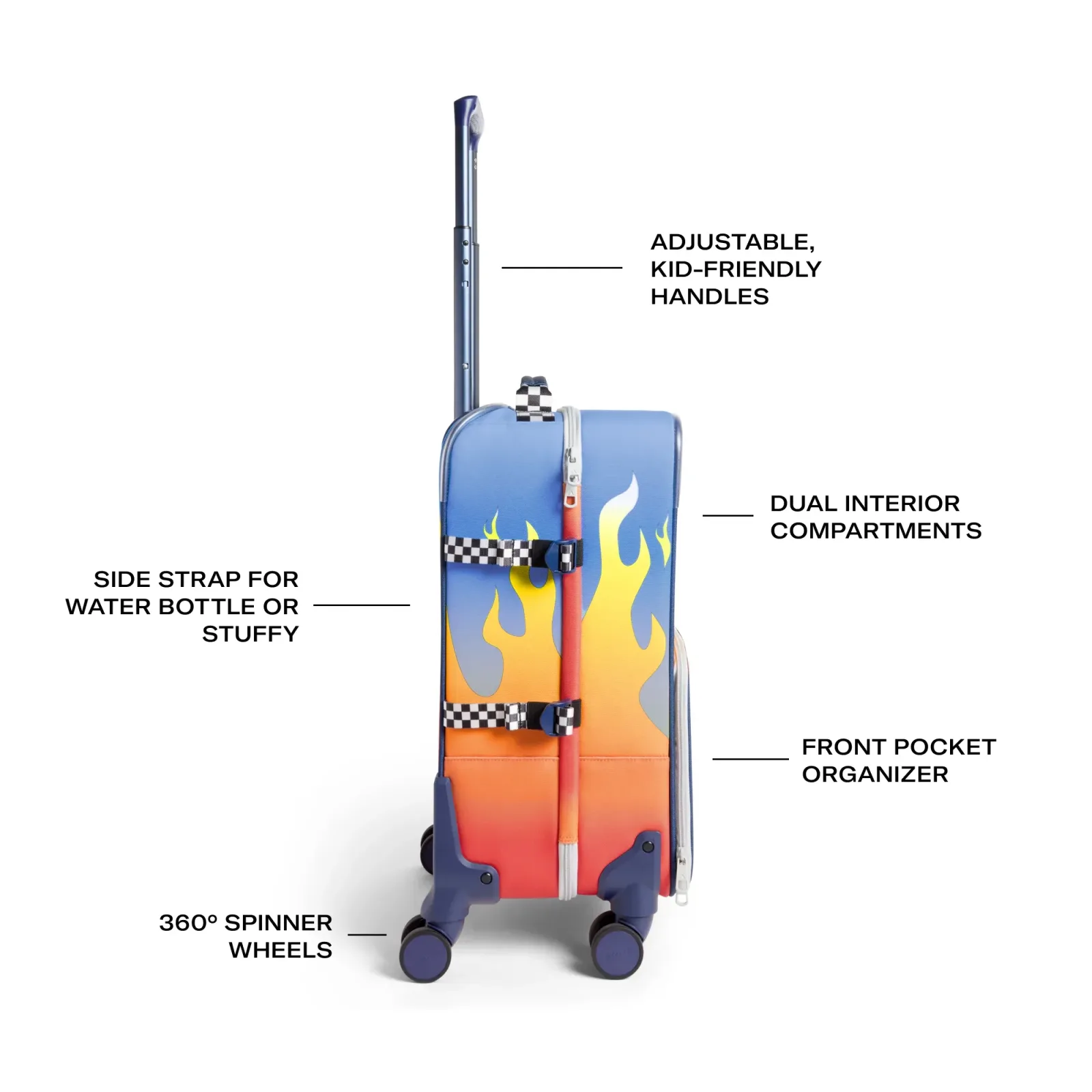 STATE x Hot Wheels™ Logan Carry-On Suitcase