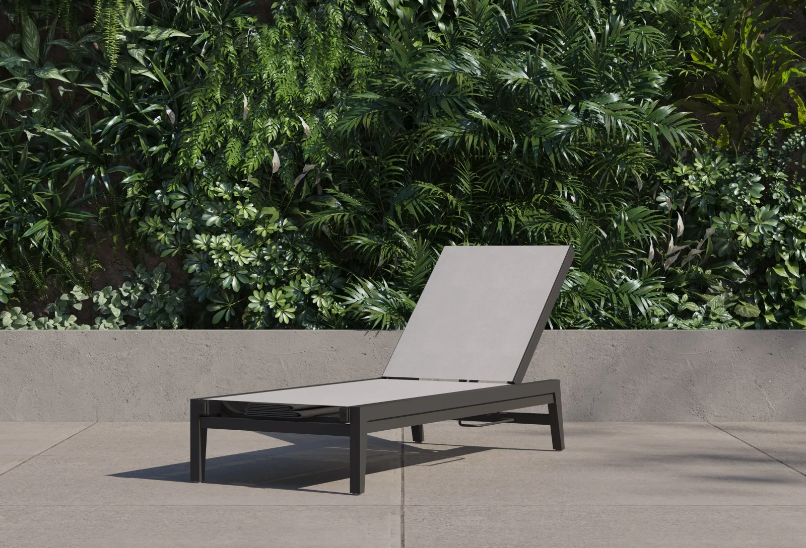 Aluminum Outdoor Infinity Chaise Lounge, Set of 2