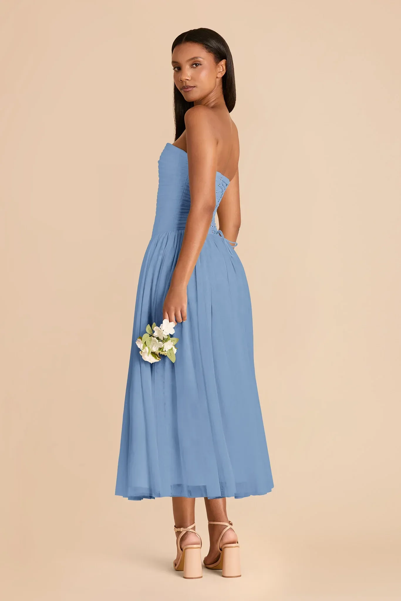 Adeline Tulle Dress – Bluebell