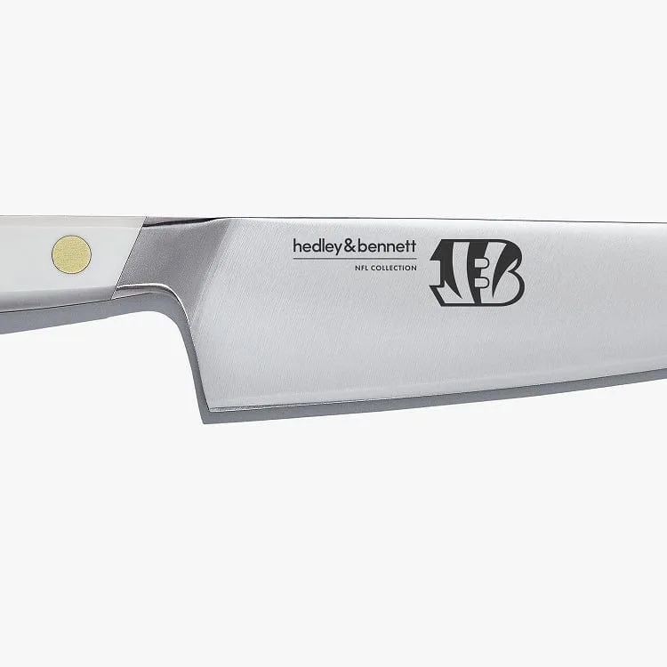 Cincinnati Bengals Chef Knife – White