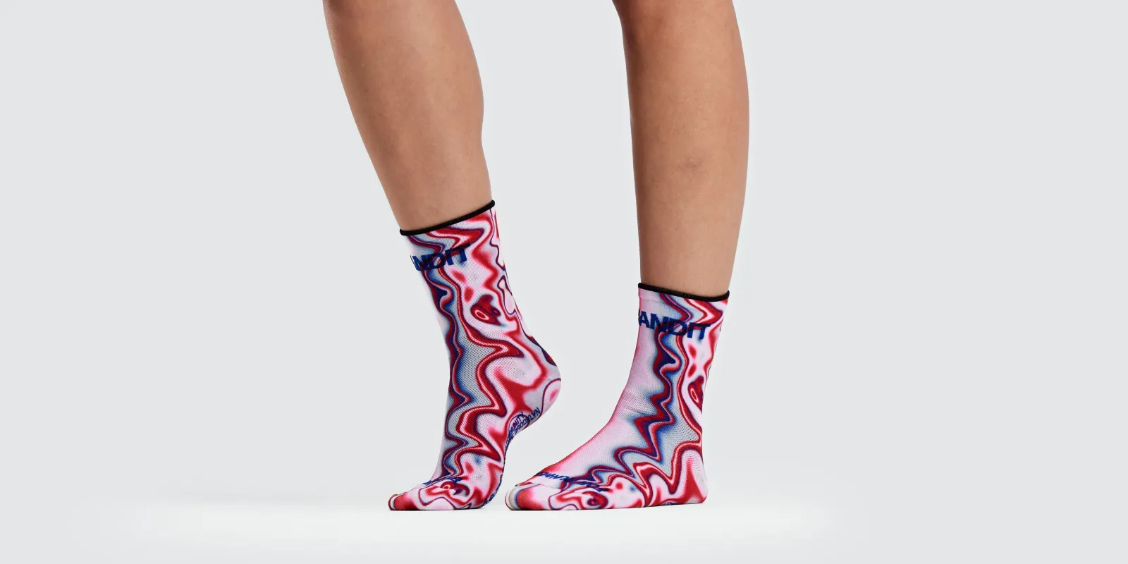 Lite Run™ Quarter Sock – Melted Stripe Gradient (2 Pack)