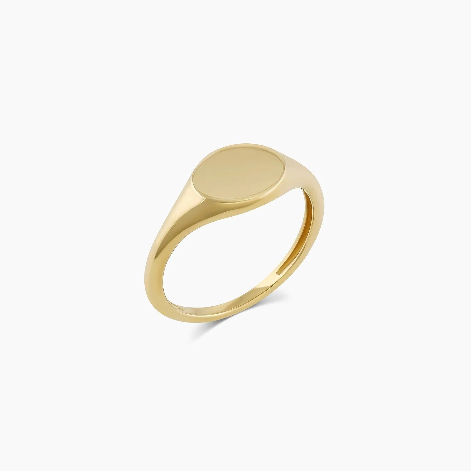 14K Gold Bespoke Signet Ring